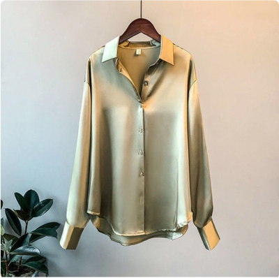 CAMICIA – DÁMSKÁ SATÉNOVÁ HALENKA