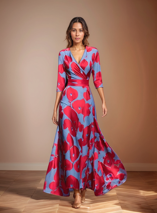 Dámské květinové šaty s lehkostí a elegancí